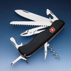 Нож перочинный Victorinox Atlas 0.9033.3 с фиксатором лезвия 16 функций черный