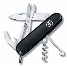 Нож перочинный Victorinox Compact 1.3405.3 91мм 15 функций черный