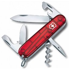 Нож перочинный Victorinox Spartan 1.3603.T 91мм 12 функций полупрозрачный красный