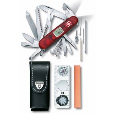 Набор Victorinox Expedition Kit 1.8741.AVT (нож+фонарь+компас+чехол)