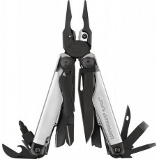 Мультитул Leatherman  SURGE BLACK & SILVER c нейлоновым чехолом