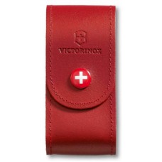 Чехол Victorinox 4.0521.1 кожаный для ножей 91мм 5-8 уровней красный