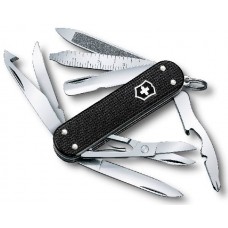 Нож перочинный Victorinox MiniChamp 0.6381.23 58мм алюминиевая рукоять черный