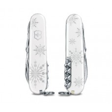 Нож перочинный Victorinox Explorer White Christmas SE2017 (1.6703.77) 16 функций белый подар.коробка