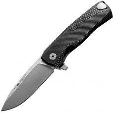 Нож складной ROK Ball-Bearing Flipper, Black Solid® Aluminum Handle, Satin Finish Böhler M390