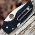 Нож складной Lil' Native - Spyderco 230GS, сталь Crucible CPM® S30V™ Satin Serrated, рукоять стеклотекстолит G10, чёрный