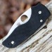 Нож складной Lil' Native - Spyderco 230GS, сталь Crucible CPM® S30V™ Satin Serrated, рукоять стеклотекстолит G10, чёрный