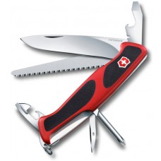 Нож перочинный Victorinox RangerGrip 56 0.9663.C 130мм 12 функций красно-чёрный