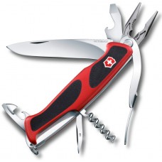 Нож перочинный Victorinox RangerGrip 74 0.9723.C 130мм 14 функций красно-чёрный