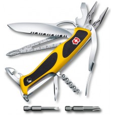 Нож перочинный Victorinox RangerGrip Boatsman 0.9798.MWC8 130мм 21 функция жёлто-чёрный