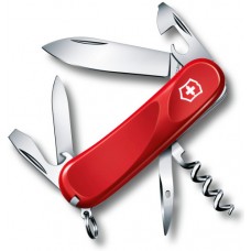 Нож перочинный Victorinox Evolution 10 2.3803.E 85мм 14 функций красный