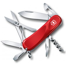 Нож перочинный Victorinox Evolution 14.600 2.3903.ET 85мм 14 функций полупрозрачный красный