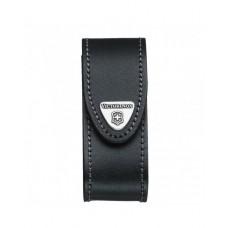 Чехол Victorinox Leather Belt Pouch до 4х рядов, черный, кожа