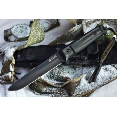 Тактический нож Trident AUS-8 Black Titanium, Kizlyar Supreme