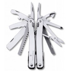 Мультитул Victorinox SwissTool Spirit 3.0227.L 105 мм 27 функций в кожаном чехле(блистер)