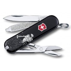 Нож перочинный Victorinox Classic Space Cleaner 0.6223.L1408 58мм 7 функций дизайн Космический чи