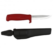 Нож Morakniv Craftline Q 511, углеродистая сталь, пластиковая рукоять, цвет красный