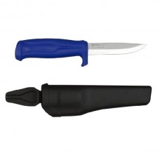 Нож Morakniv Craftline Q 546, нержавеющая сталь, пластиковая рукоять, цвет синий