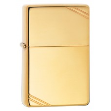 Зажигалка ZIPPO Vintage™ с покрытием High Polish Brass