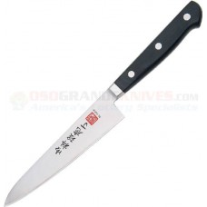 Нож кухонный поварской Laminated VG-2 Blade, Black Pakkawood Handle 15.24 см.