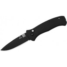 Нож складной Mini Sere 2000™, VG-10 Satin Plain Blade, Black G-10 Handles 7.8 см.-2