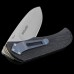 Складной нож Exskelibur 1 VG-10, Boker Plus 01BO032, сталь VG-10 Satin Plain, рукоять стеклотекстолит G10, чёрный