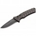 Полуавтоматический складной нож Boker Plus Strike Coyote Spearpoint, сталь AUS-8 BlackWash™ Plain, рукоять анодированный алюминий, BK01BO424