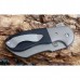 Нож складной Impetus Burchtree Bladeworks (IKBS® Flipper), Boker Plus 01BO720, сталь 440C Stonewashed Plain, рукоять стеклотекстолит G10