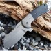 Нож складной Impetus Burchtree Bladeworks (IKBS® Flipper), Boker Plus 01BO720, сталь 440C Stonewashed Plain, рукоять стеклотекстолит G10