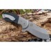 Нож складной Impetus Burchtree Bladeworks (IKBS® Flipper), Boker Plus 01BO720, сталь 440C Stonewashed Plain, рукоять стеклотекстолит G10