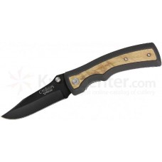 Нож складной Camillus Slick™, Carbonitride Titanium® Aus-8 Steel, Zytel Handle with Burl Wood Inlays 7.6 см.