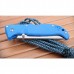 Складной нож Finn Wolf (Blue) - Cold Steel 20NPLUZ, сталь AUS 8A, рукоять Grivory® (высококачественный термопластик)