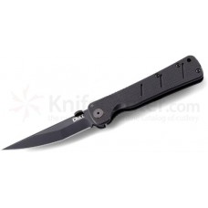 Складной нож James William Design Shizuka Noh Ken™, Black AUS-8 Blade, 420J2 Stainless Steel & G10 Handle