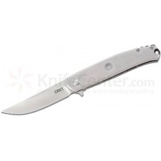 Складной нож Jesper Voxnaes Design Vizzle™ IKBS® Flipper, Satin Finish Blade, Stainless Steel Handle