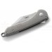 Складной нож Robert Carter Design Jettison™ Compact Flipper, Satin Finish Blade, Tumbled Finish Titanium Handle