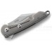 Складной нож Robert Carter Design Jettison™ Compact Flipper, Satin Finish Blade, Tumbled Finish Titanium Handle