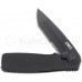 Складной нож Ken Onion Design Homefront™ Tactical Flipper, EDP Coating Combo Tanto Blade, Black GRN Handles