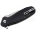 Складной нож Ken Onion Design Hi Jinx™ Z IKBS® Flipper, Satin Finish Blade, Black GRN Handles