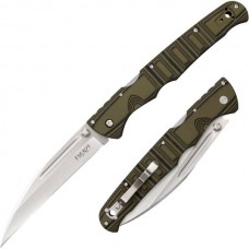 Складной нож Frenzy I (Green/Black) - Cold Steel 62PV1, сталь CPM-S35VN, рукоять G10