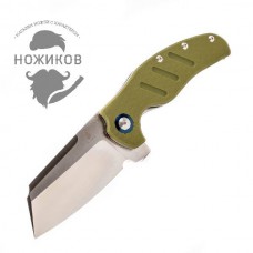 Складной нож Kizer C01C XL, сталь 154CM, рукоять зеленая G10