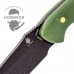 Нож Kizer Sequoia Green, сталь 1095 Carbon Steel, рукоять G10