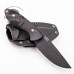 Нож Kizer Sequoia Black, сталь 1095 Carbon Steel, рукоять G10