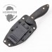 Нож Kizer Sequoia Black, сталь 1095 Carbon Steel, рукоять G10