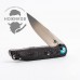 Складной нож Bestech Knives ASCOT, D2, Черно-серый карбон