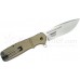 Складной нож Ken Onion Design Homefront™ Flipper, Satin Finish Blade, OD Green Anodized Aluminum Handles