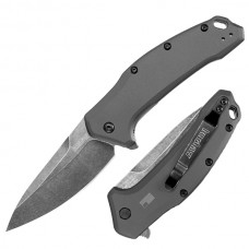 Складной полуавтоматический нож Kershaw Link Tanto K1776TGRYBW, сталь 420HC, рукоять алюминий