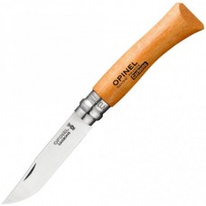 Складной Нож Opinel №9, углеродистая сталь ХС90, бук, 000623, блистер
