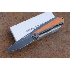 Нож Flying shark, blackwash orange