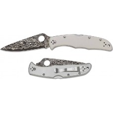 Складной нож Spyderco Endura 4 VG-10 в обкладах из дамаска