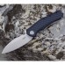 Складной нож ZT 0850 Rexford / Sinkevich Collaboration, 2-Tone Finish Crucible CPM® 20CV™ сталь, рукоять карбон синий